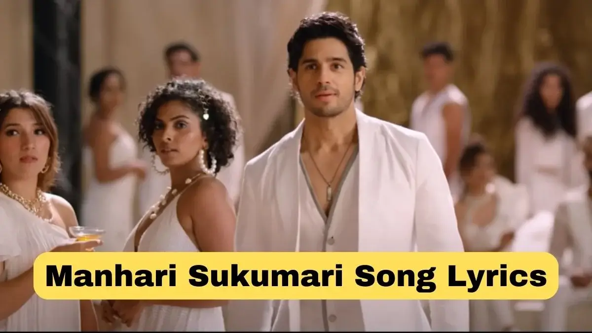 Manhari Sukumari Song Lyrics in Hindi