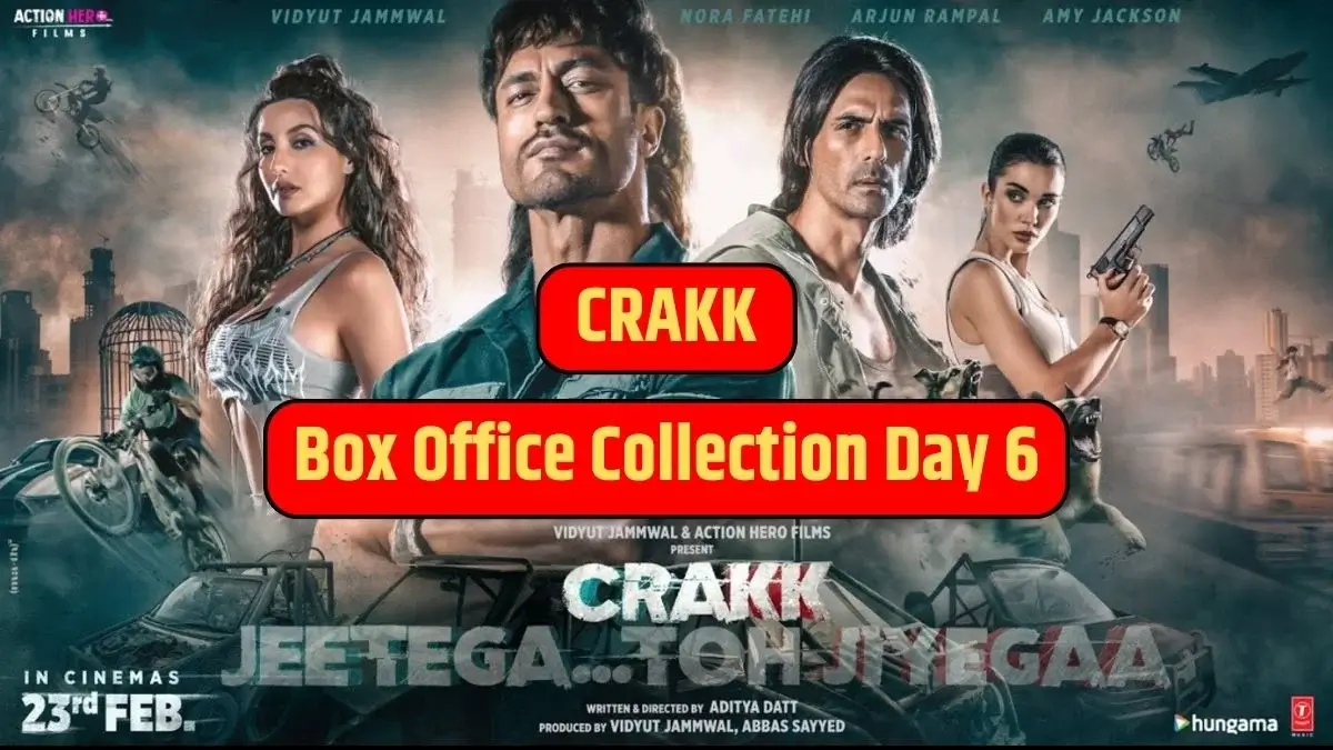 CRAKK Box Office Collection Day 6 एक हफ्ते में ही निकला दम